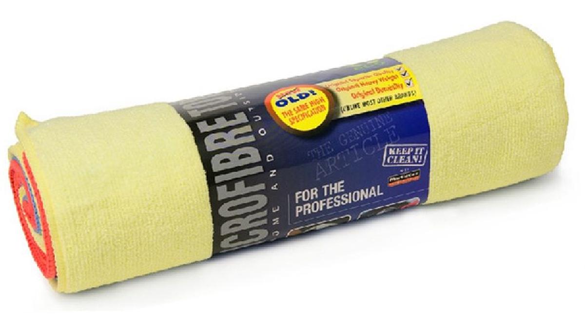 Roll+of+6+Microfibre+Cloths+30x40cm+Red%2FBlue%2FYellow